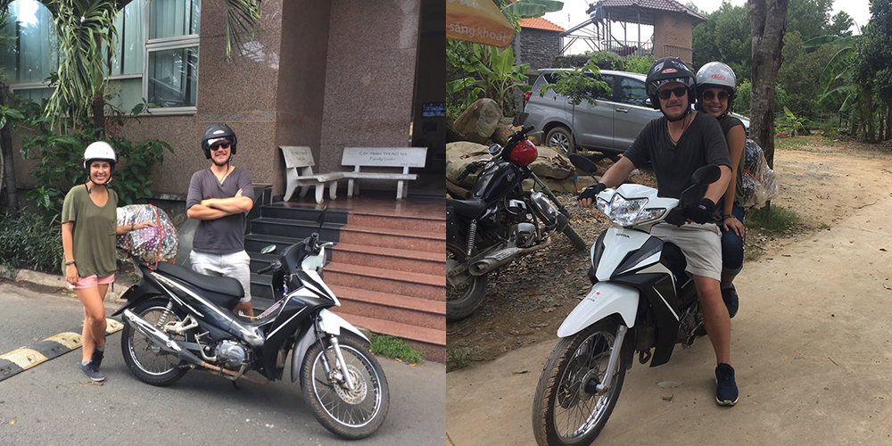 Riding a Motorcycle Across Vietnam